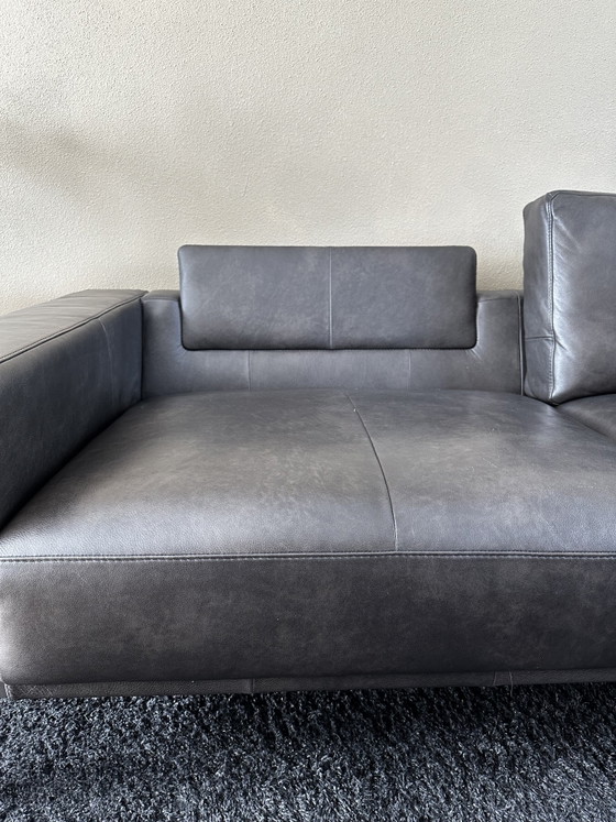 Image 1 of Bert Plantagie 3-Seater Leather Sofa