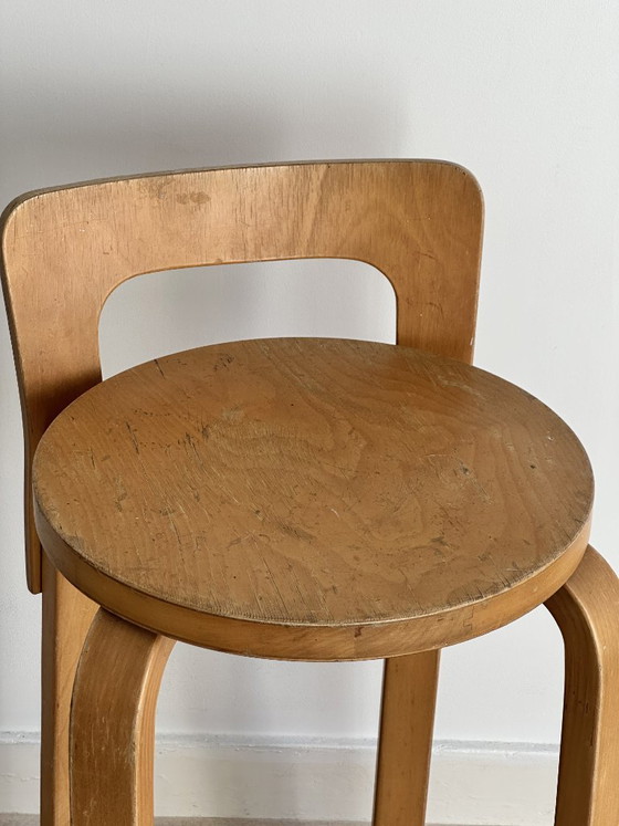 K65 Alvar Aalto Artek – Sgabelli da bar, Legno (photo 2 of 5)