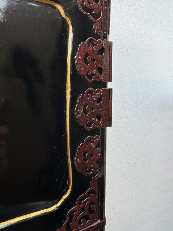 Tansu japonais bois laqué début 20ème – Objets déco (photo 2 of 15)