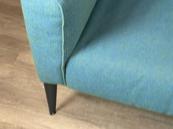 Image 1 of Arper Sean 2-seater green-blue