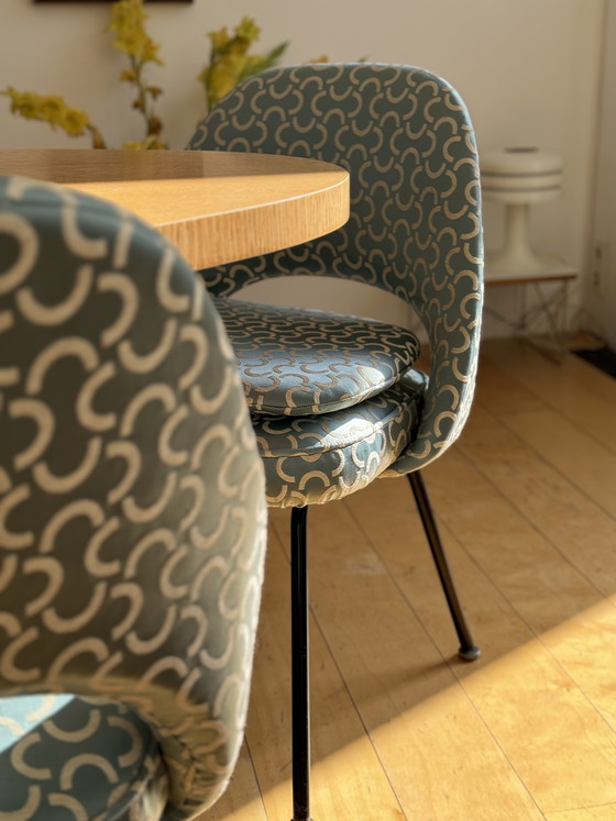 Image 1 of EERO SAARINEN. Per Knoll International. Quattro sedie da conferenza Saarinen, modello 72, anni '50.