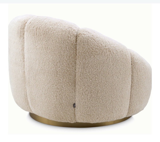 Image 1 of Eichholtz draai fauteuil Inger - Brisbane Crème