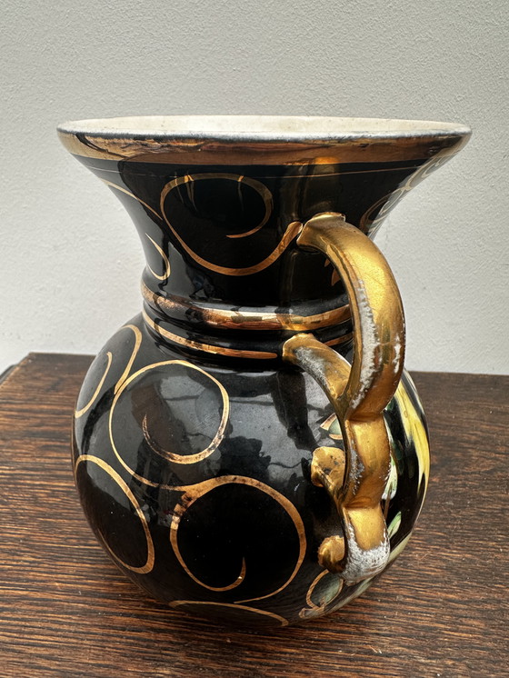 Image 1 of Vaso a sfera Hubert Becquet - vintage