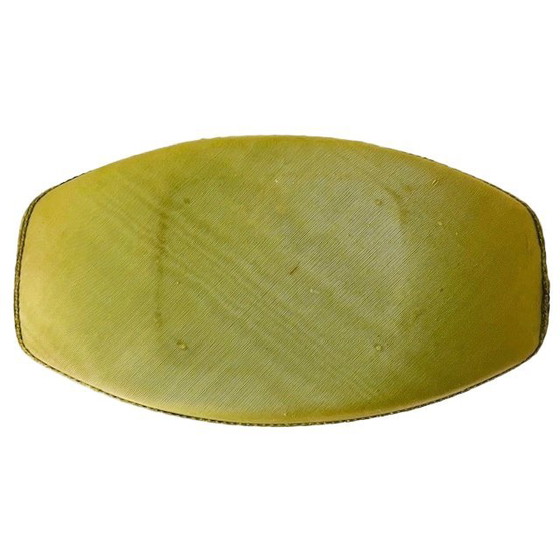 Image 1 of Antique jewelry dish velvet fabric 1900's