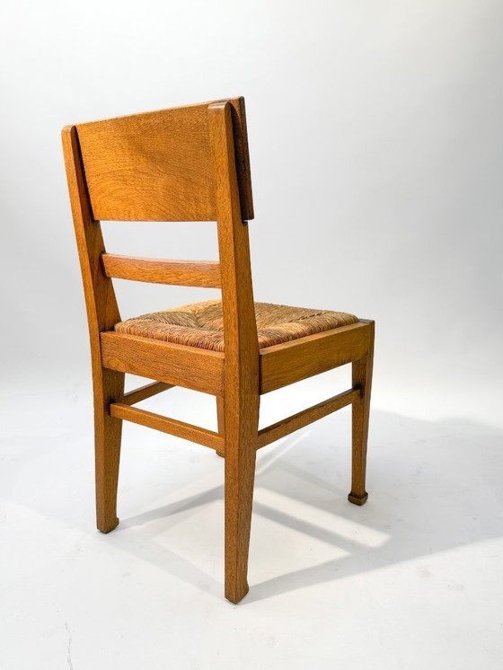 Image 1 of Set di 4 sedie in stile Art Déco/Modernismo olandese