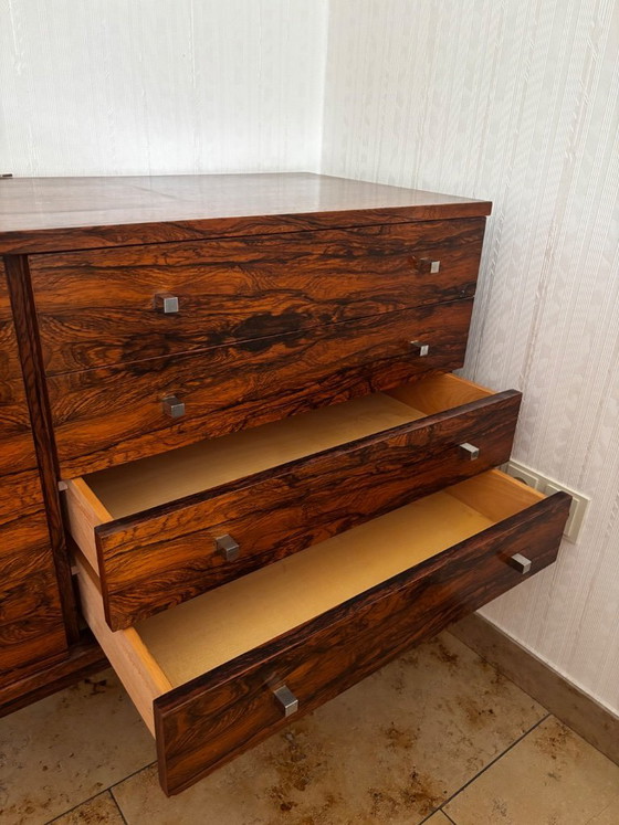 Credenza vintage in mogano – Credenze, Metal, Wood (photo 9 of 13)
