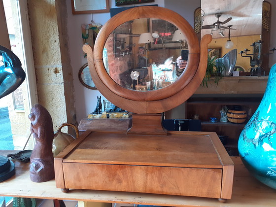 Image 1 of Antique Psyche or dressing table from the 19th century