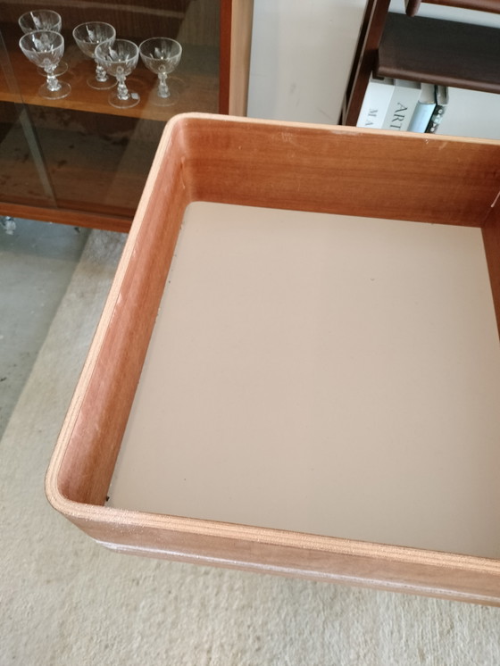 Image 1 of Vintage Deens design teakhouten sideboard, dressoir 