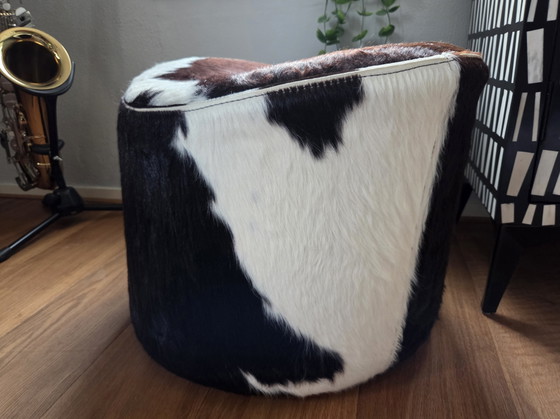 Ikea Stockholm Cowhide Pouf/Ottoman/Footstool – Footstools & poufs, Leather (photo 5 of 7)