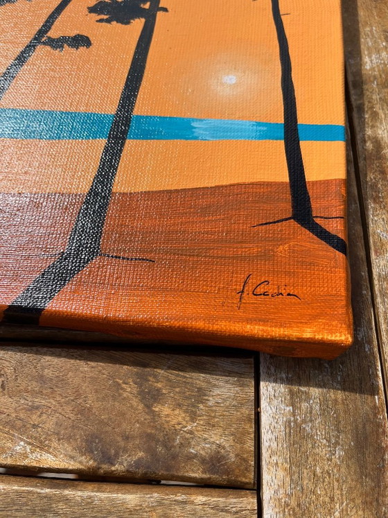 Acrylic on canvas 27x22cm – Paintings & Drawings (photo 6 of 8)