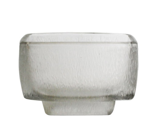 Vaso quadrato anni '60 modello n. 13163/M di Frantisek Vizner