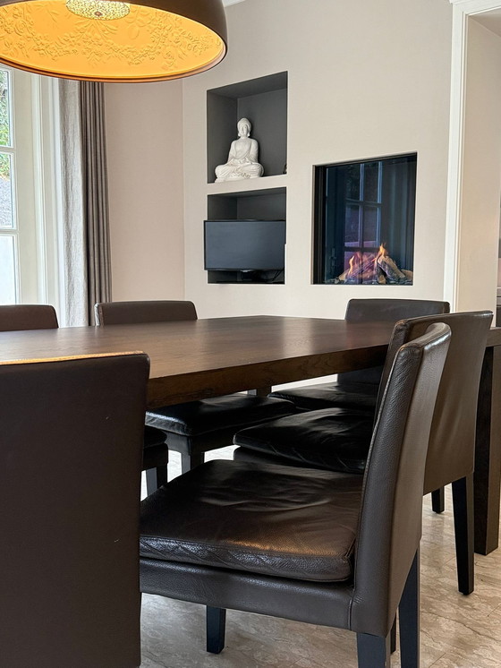 Image 1 of Eettafel en stoelen Casa Milano 