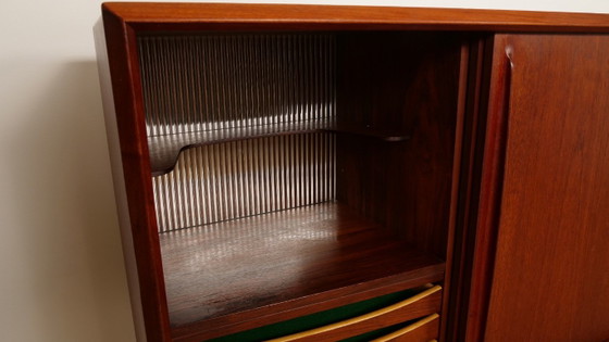 Credenza alta vintage | Teak | Arne Vodder per H.P. Hansen | 200 cm – arne vodder voor H.P Hansen (photo 9 of 14)