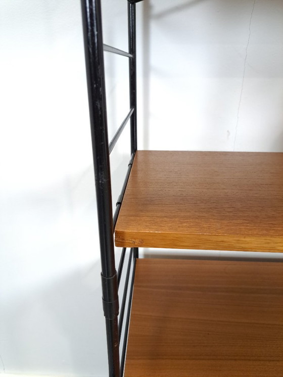 Image 1 of Armario modular WHB de diseño en teca con tres estantes