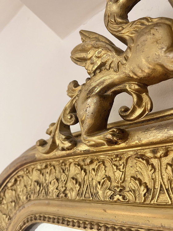 Image 1 of Espejo antiguo de 121x74cm