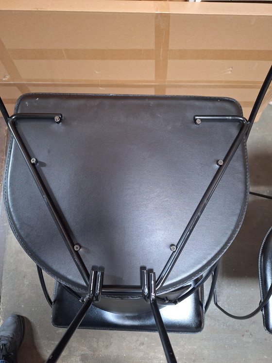 Image 1 of 6 Arrben Linda chairs black