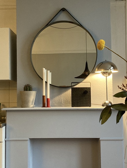 HAY Strap Mirror 70cm gray