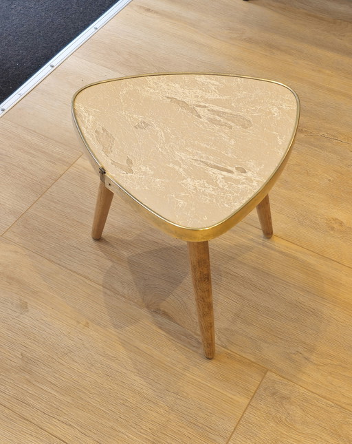Vintage Plant Table Table Side Table Pink