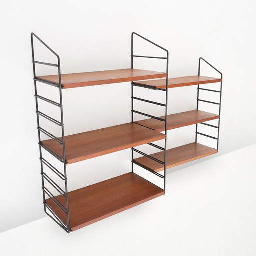 Wandboekenkast, jaren 60