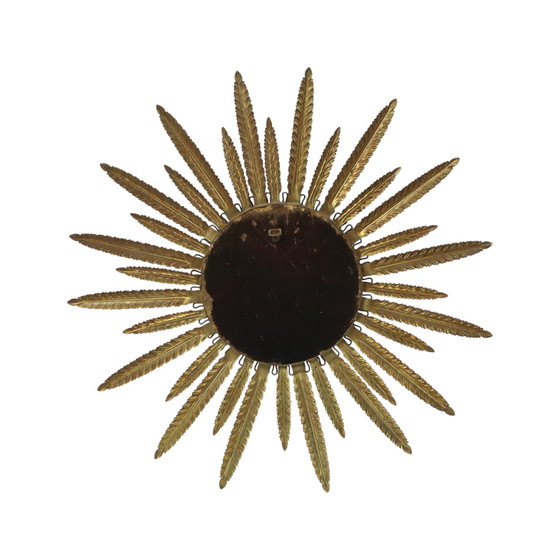Image 1 of Mid - Century Sun Mirror Deknudt