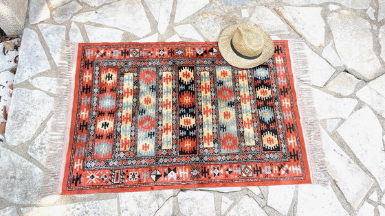 Image 1 of Vintage silk and cotton rugs