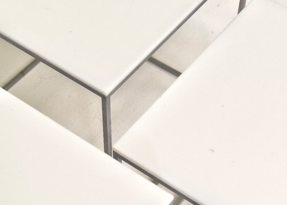 Image 1 of PK71 Miniset di Poul Kjærholm per E. Kold Christensen - Danimarca, 1957