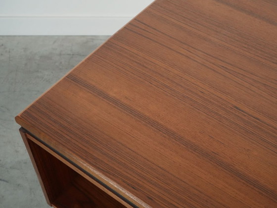 Image 1 of Bureau en teck, design danois, années 1960, designer : J. Svenstrup