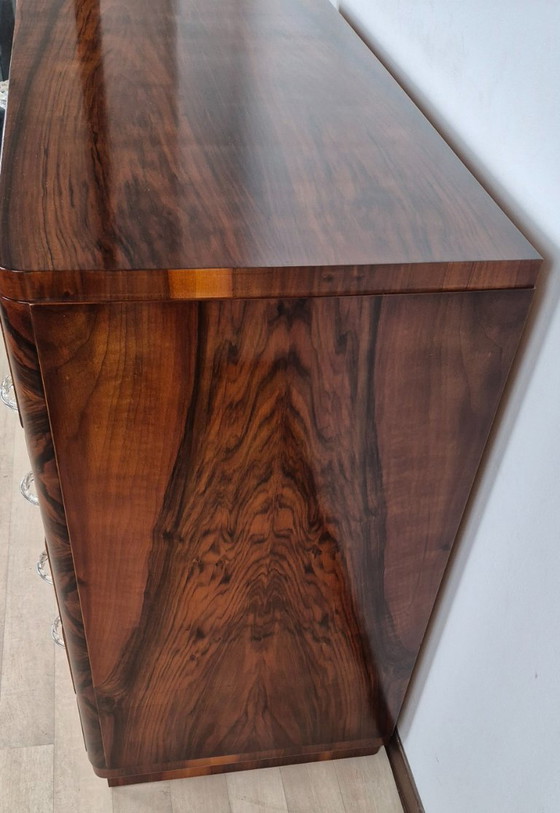 Cómoda Art Déco Veneciana con 5 Cajones, 1940 – Italian Manufacturing, Wood (photo 12 of 29)