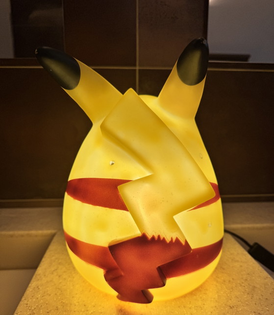 Image 1 of Pikachu tafellamp / decoratieve lamp – Originele Pokémon – Collectorsitem