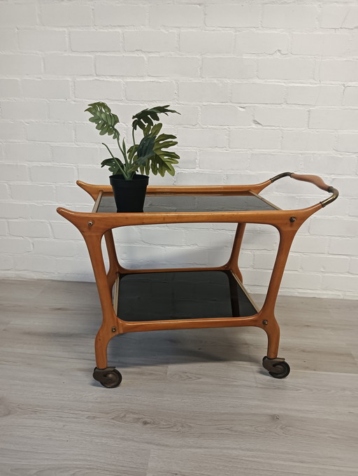 Ico Parisi für Angelo de Baggis, Vintage Servierwagen 