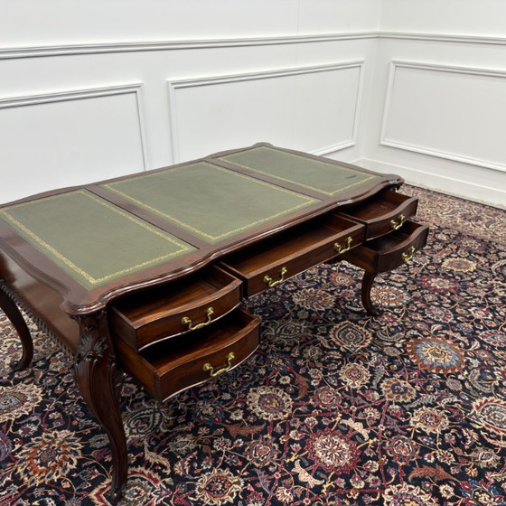 Scrivania Classica Antica Inglese – Scrivanie, Leather, Wood (photo 16 of 22)