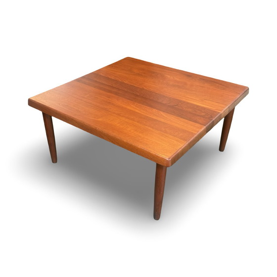Image 1 of Niels Bach - Randers Möbel -1960’s , Denmark - Very large, teak coffee table