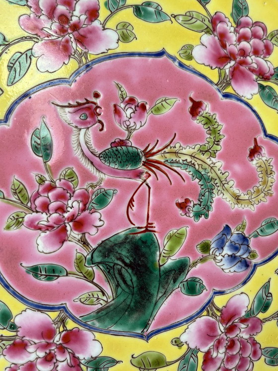 Image 1 of Decoratief bord Nyonya Peranakan Chinees porselein