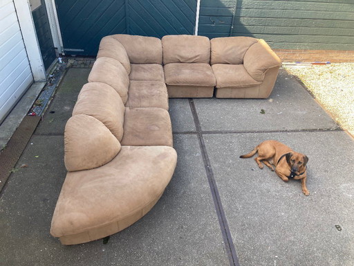 Unique, Large Element Sofa by Laauser in Leather, 5x