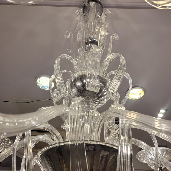 Image 1 of Lámpara De Techo /Chandelier Barovier & Toso, Cristal Soplado, 60’S – Italia