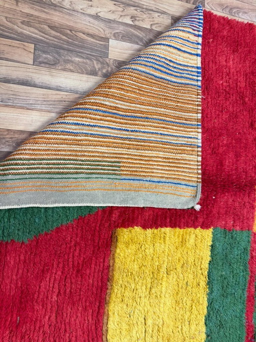 Tapis marocain artesanal en laine 300cmx150cm