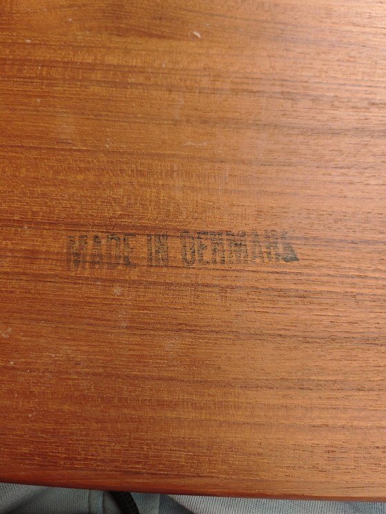 Image 1 of Tables gigognes vintage en teck Kai Kristiansen, modèle VM143, des années 1960