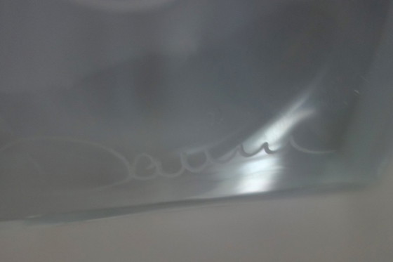 Image 1 of Große Soliflor Vase Kristall Daum H32cm