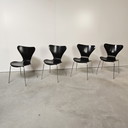 Chaises papillon danoises vintage, Fritz Hansen