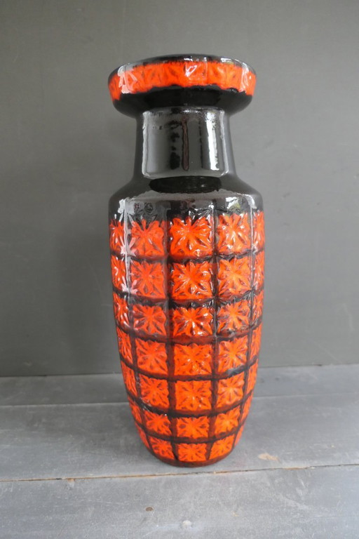 Grand vase Scheurich vintage 261-42 Prisma