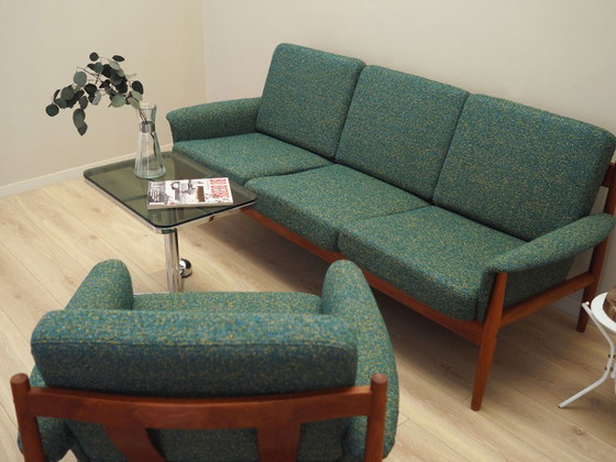 Image 1 of Lounge suite, Danish design, 1960s, designer: Grete Jalk, manufacturer: France & Søn