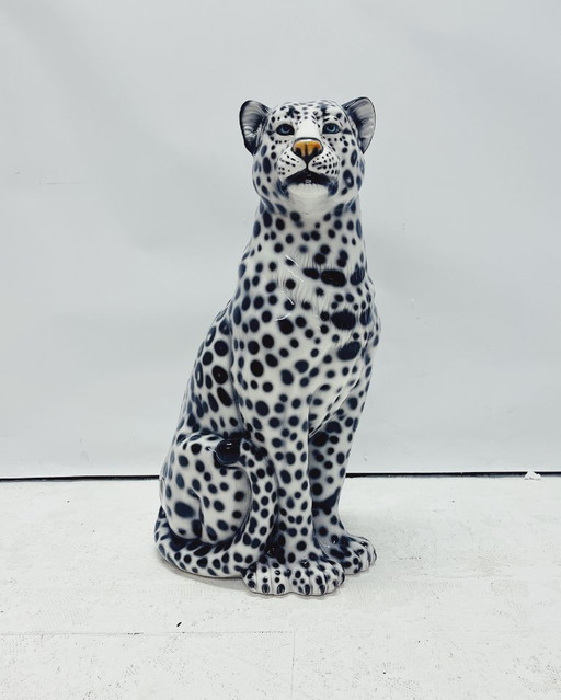Ceramiche del leopardo delle nevi – decoratieve objecten
