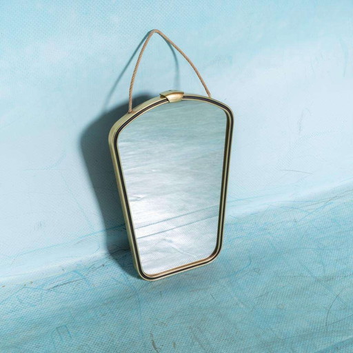 Vintage 1950s mirror midcentury organic mirror