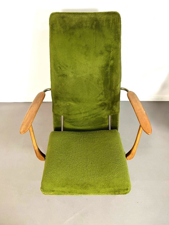 Image 1 of Sillones ajustables de Poltrona, Italia, años 50.