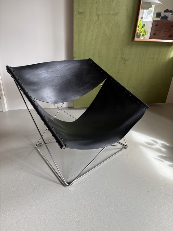 Artifort F675 Butterfly Lounge Chair Pierre Paulin – Poltrone, Leather (photo 2 of 11)