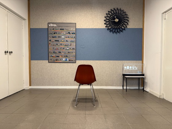 Image 1 of Herman Miller | Charles & Ray Eames | DSX | Terracotta Fiberglass – Chrome steel base | 6x