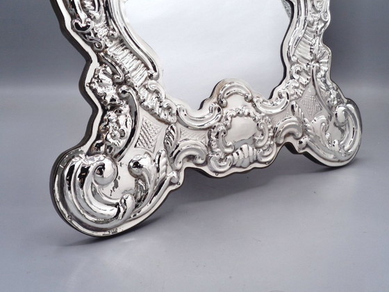 Image 1 of "Cartagloria" lijst/spiegel van 925 zilver, 30x30 cm