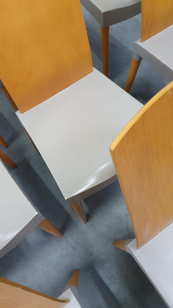 Image 1 of 12 chaises Miss Trip, design Philippe Starck Kartell, 1996, Italie