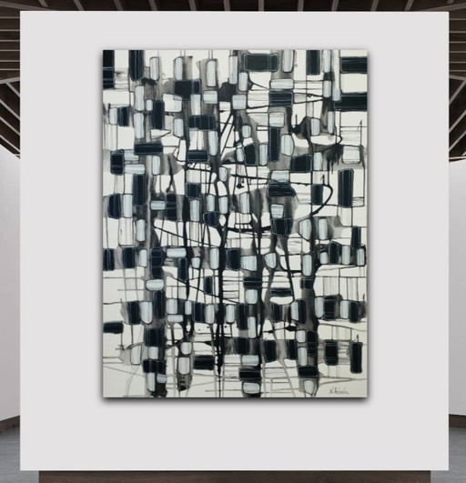 Natia Antadze Abstrakte Komposition XXL 