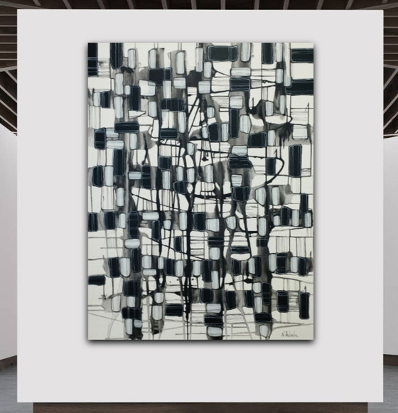 Image 1 of Natia Antadze Abstrakte Komposition XXL 